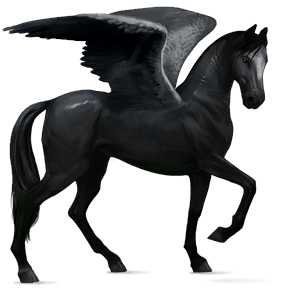 riding pegasus thoroughbred chestnut