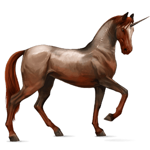 riding unicorn akhal-teke dun