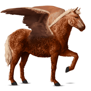 riding pegasus finnish flaxen chestnut 