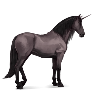 riding unicorn lipizzan fleabitten grey