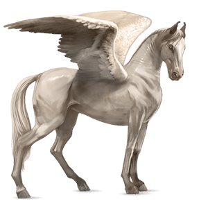 riding pegasus hanoverian flaxen chestnut 