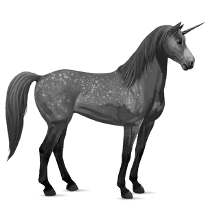 riding unicorn strawberry roan