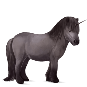 unicorn pony cremello