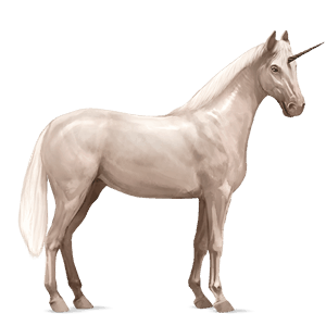 riding unicorn chestnut tobiano