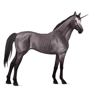 riding unicorn mustang flaxen chestnut 