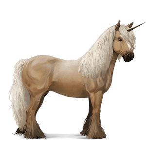 draft unicorn percheron dapple grey