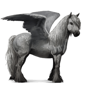 riding pegasus hanoverian liver chestnut