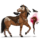 riding horse fairy