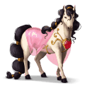 riding horse dapple grey