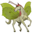 riding pegasus hanoverian dapple grey