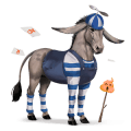 wandering horse fake droppings