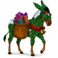 divine horse feliz navidad