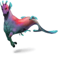 riding horse appaloosa few spots
