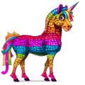 wandering horse piñacorn