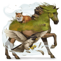 riding horse thoroughbred chestnut
