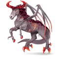 riding pegasus dark bay overo