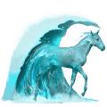 water horse wave