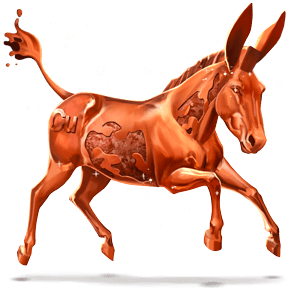 divine horse copper