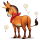wandering horse donkeycorn
