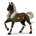 mythological horse hrafn